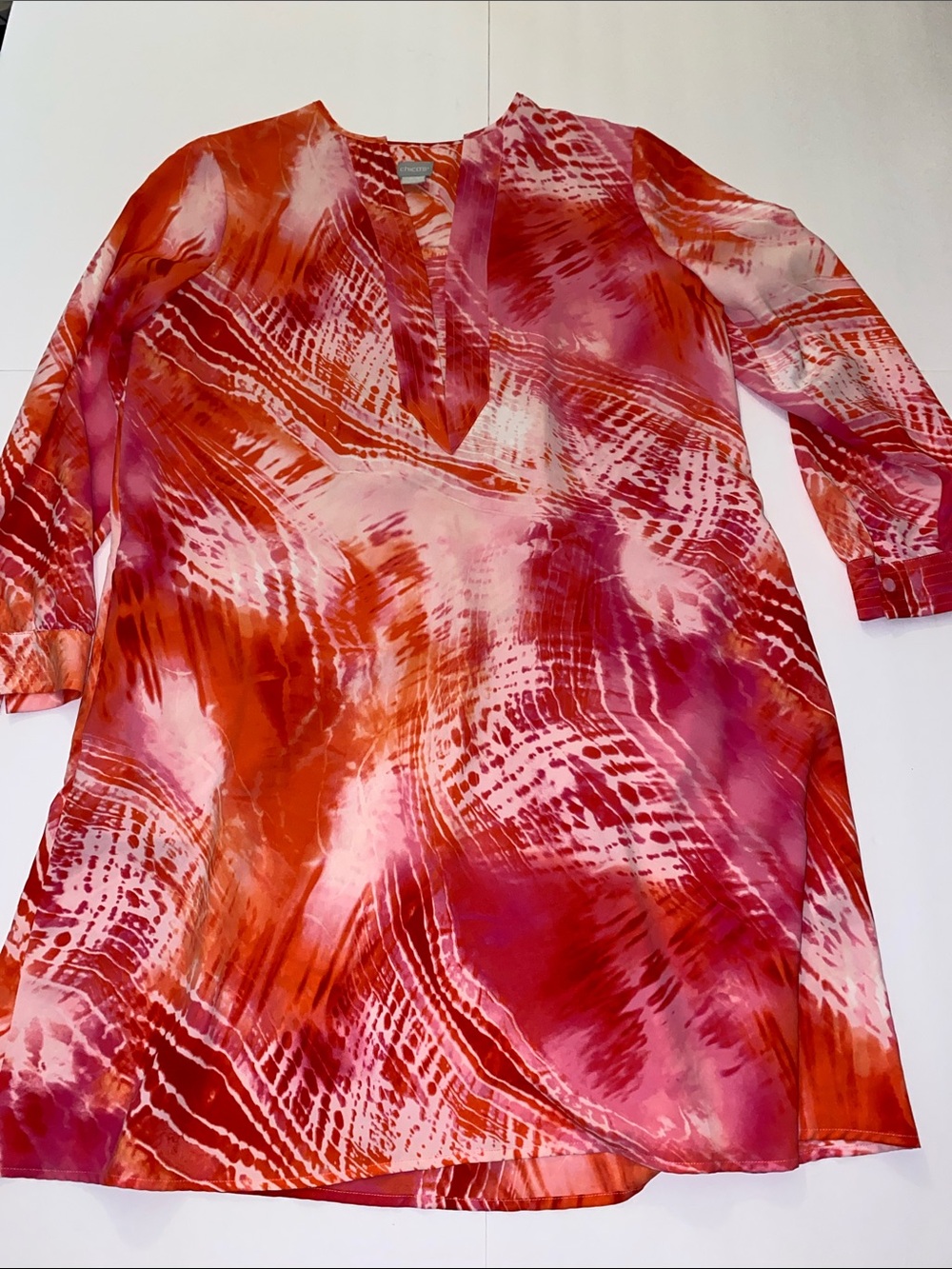 Chicos Multicolor Pullover Dress